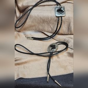 Western Style Bolo Ties Rodeo/Equestrian